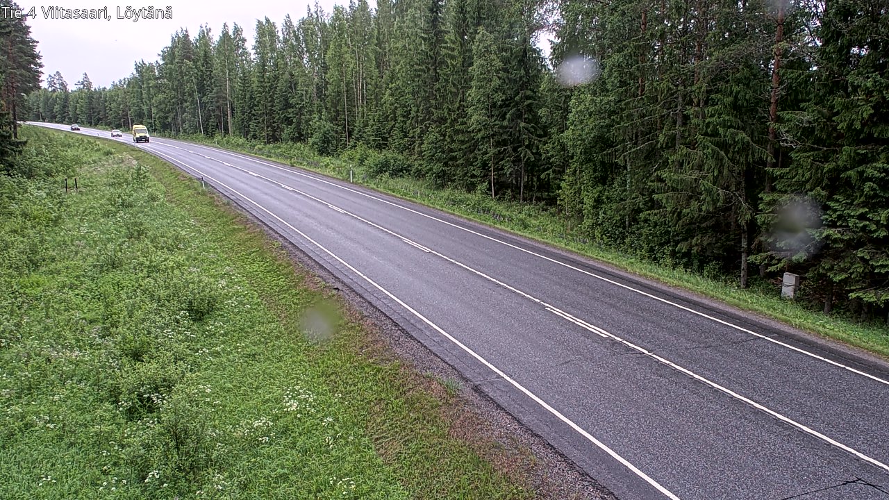 Weather Camera Image Väg 4 Viitasaari, Löytänä, Viitasaari, Keski-Suomi