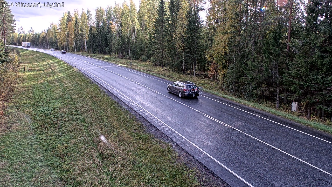 Weather Camera Image Väg 4 Viitasaari, Löytänä, Viitasaari, Keski-Suomi
