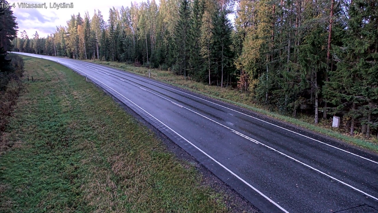 Weather Camera Image Väg 4 Viitasaari, Löytänä, Viitasaari, Keski-Suomi