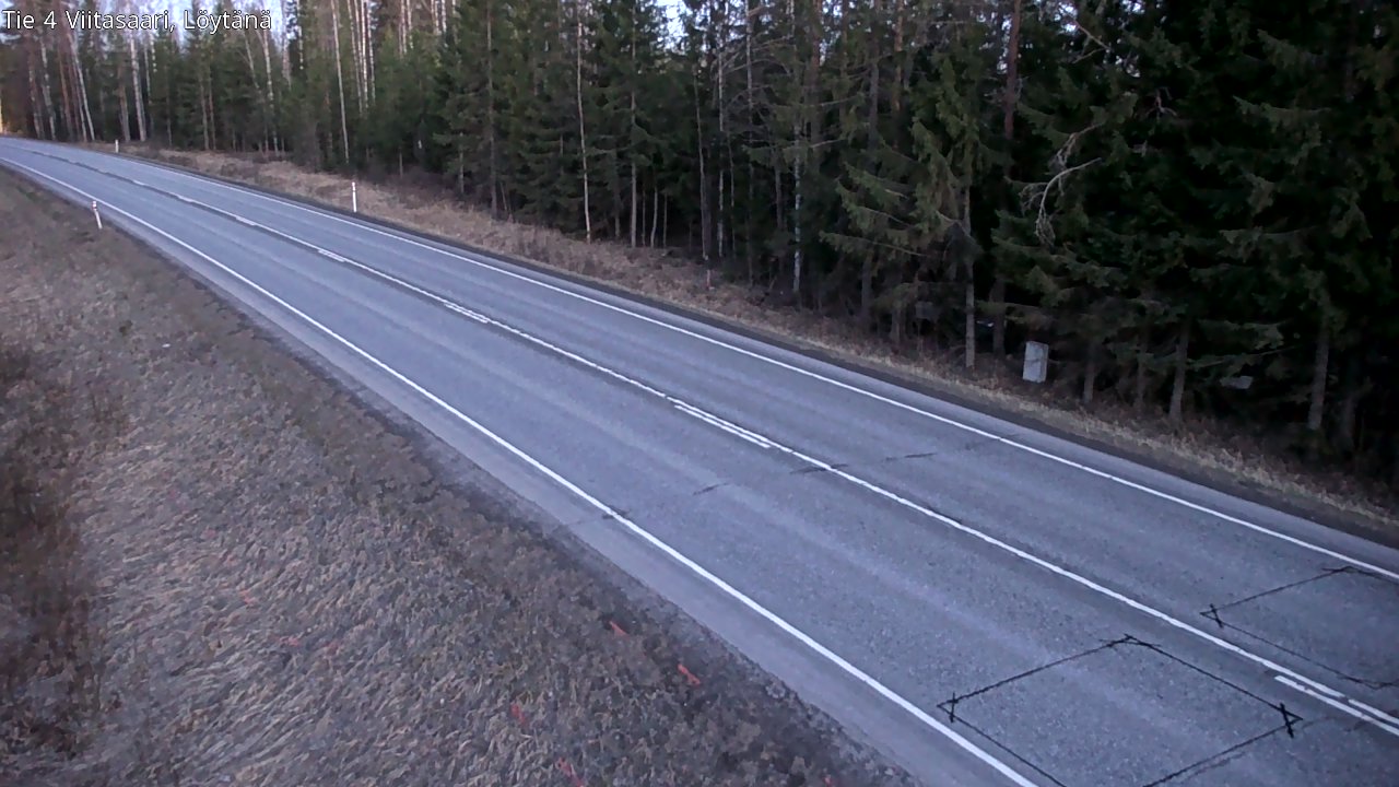 Weather Camera Image Road 4 Viitasaari, Löytänä, Viitasaari, Keski-Suomi