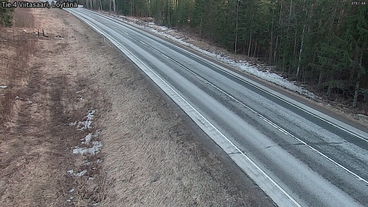 Weather Camera Image Väg 4 Viitasaari, Löytänä, Viitasaari, Keski-Suomi