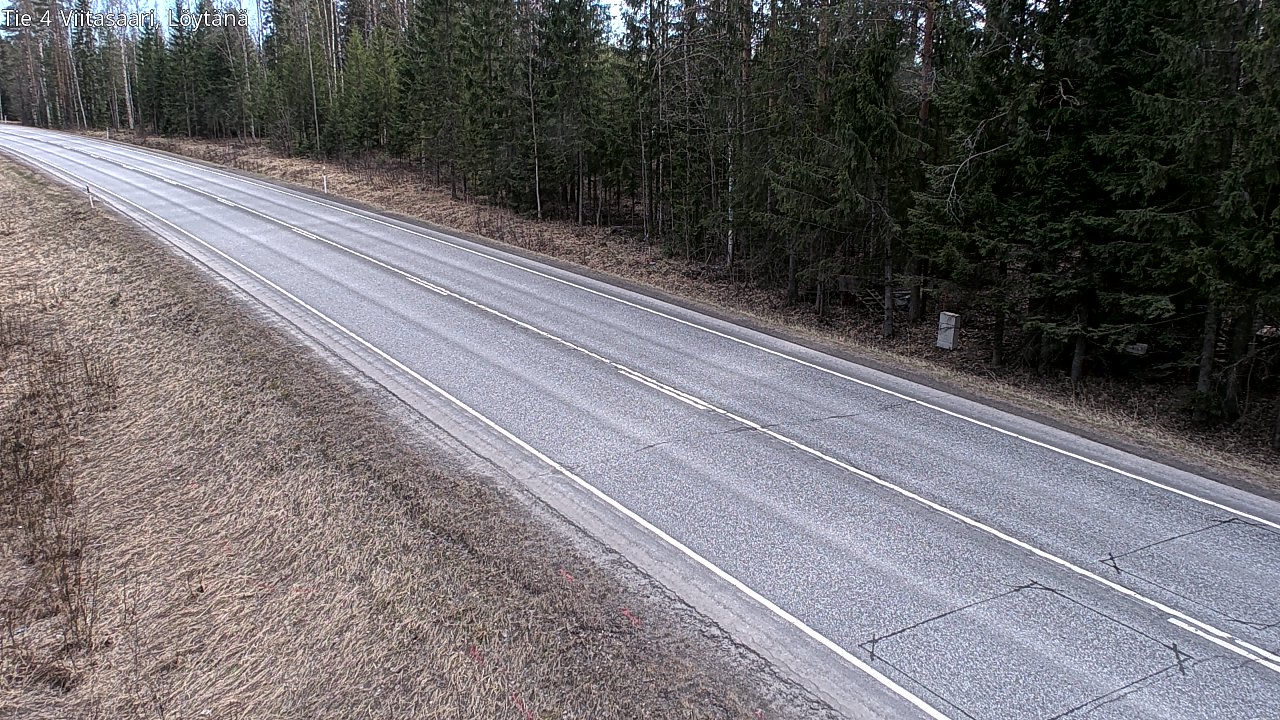 Weather Camera Image Road 4 Viitasaari, Löytänä, Viitasaari, Keski-Suomi