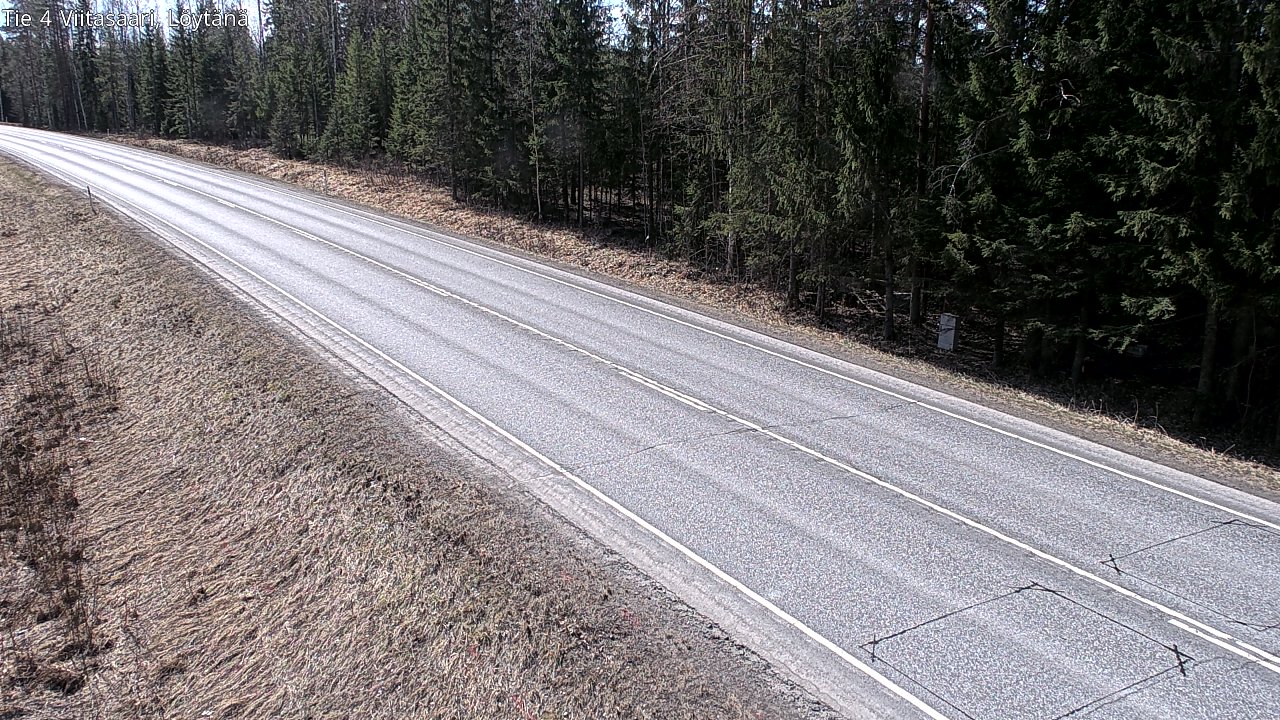 Weather Camera Image Road 4 Viitasaari, Löytänä, Viitasaari, Keski-Suomi