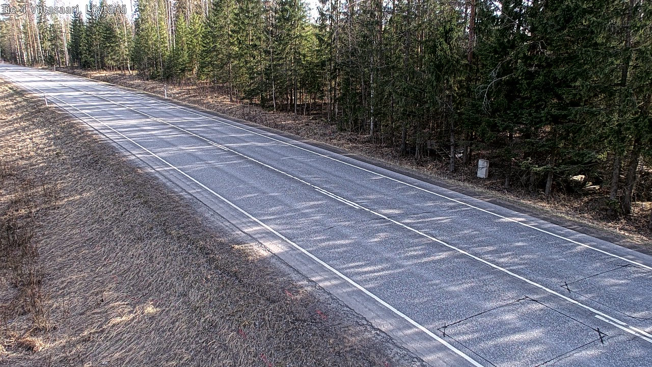 Weather Camera Image Road 4 Viitasaari, Löytänä, Viitasaari, Keski-Suomi