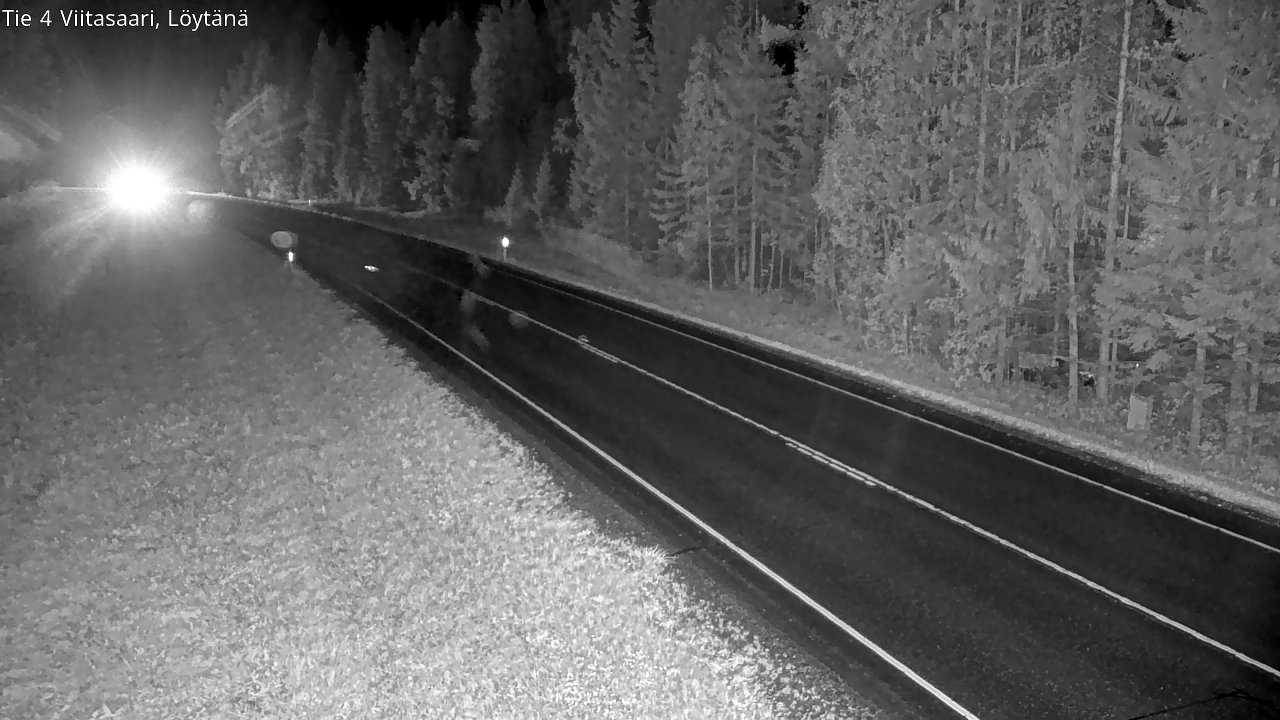 Weather Camera Image Väg 4 Viitasaari, Löytänä, Viitasaari, Keski-Suomi