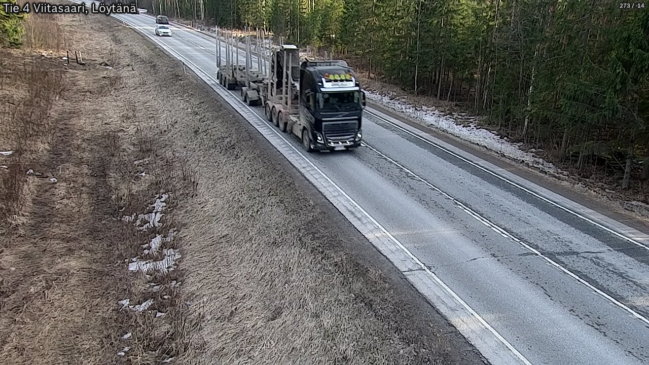 Weather Camera Image Road 4 Viitasaari, Löytänä, Viitasaari, Keski-Suomi