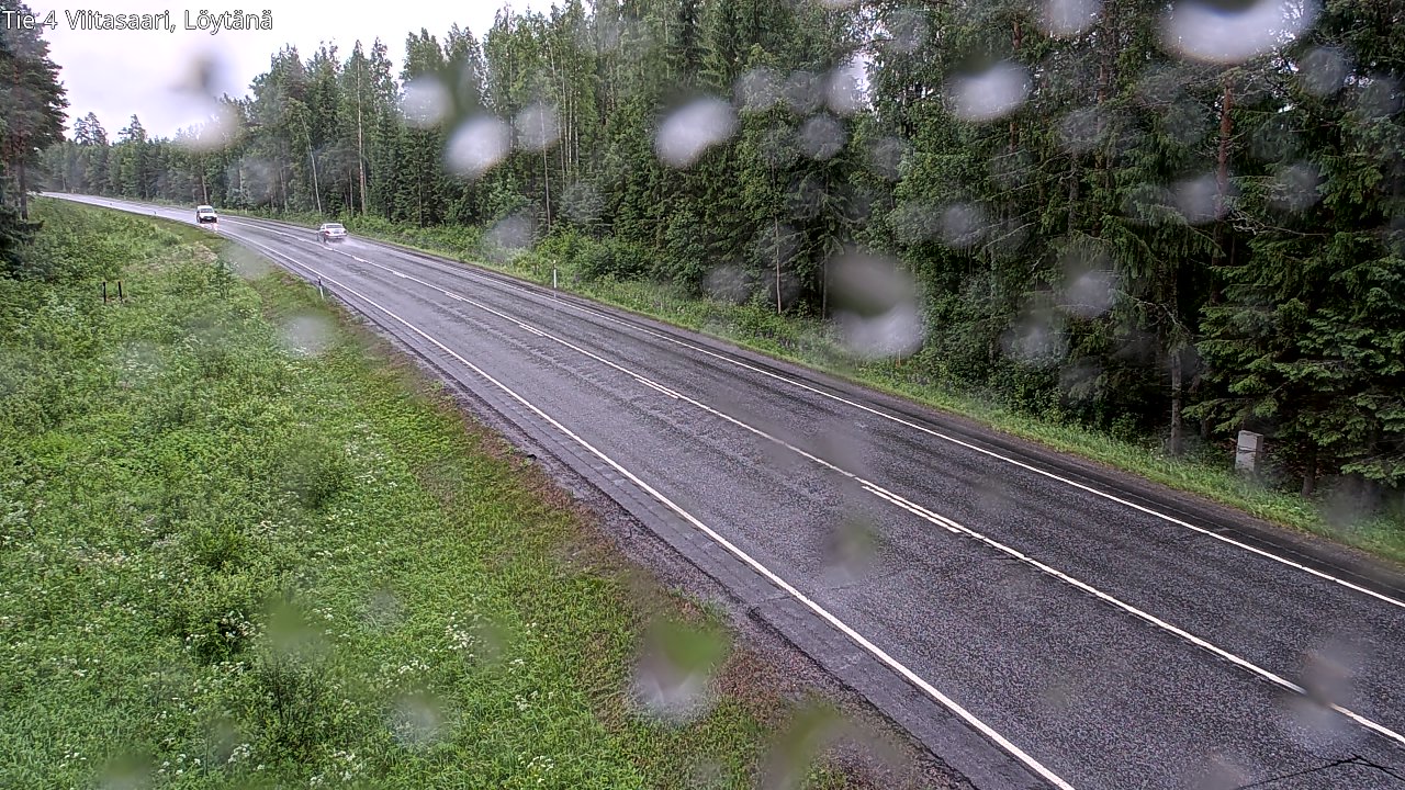 Weather Camera Image Väg 4 Viitasaari, Löytänä, Viitasaari, Keski-Suomi