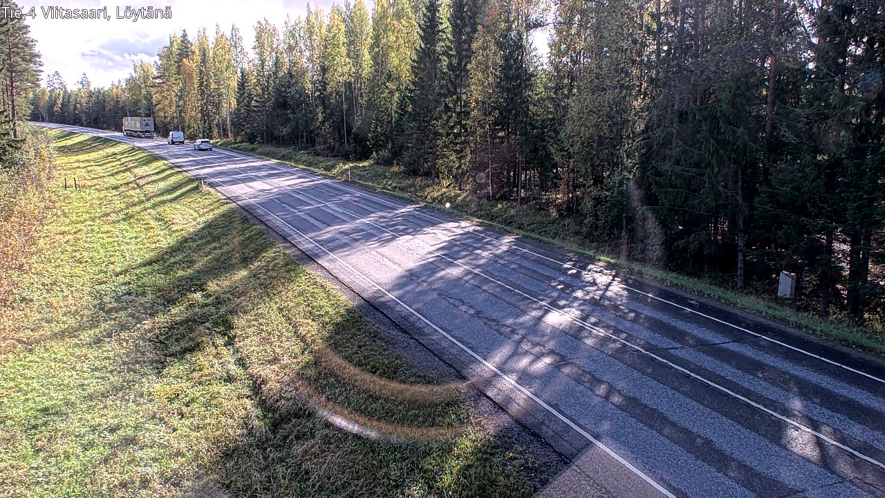 Weather Camera Image Väg 4 Viitasaari, Löytänä, Viitasaari, Keski-Suomi