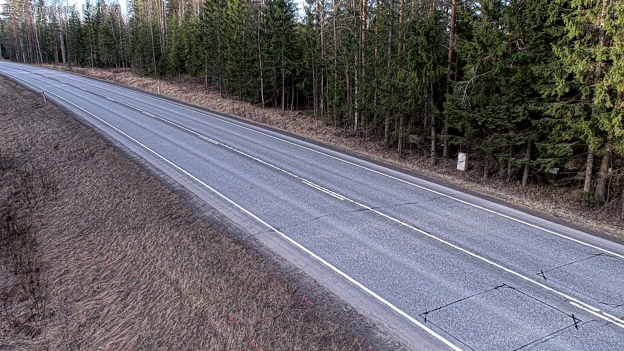 Weather Camera Image Väg 4 Viitasaari, Löytänä, Viitasaari, Keski-Suomi