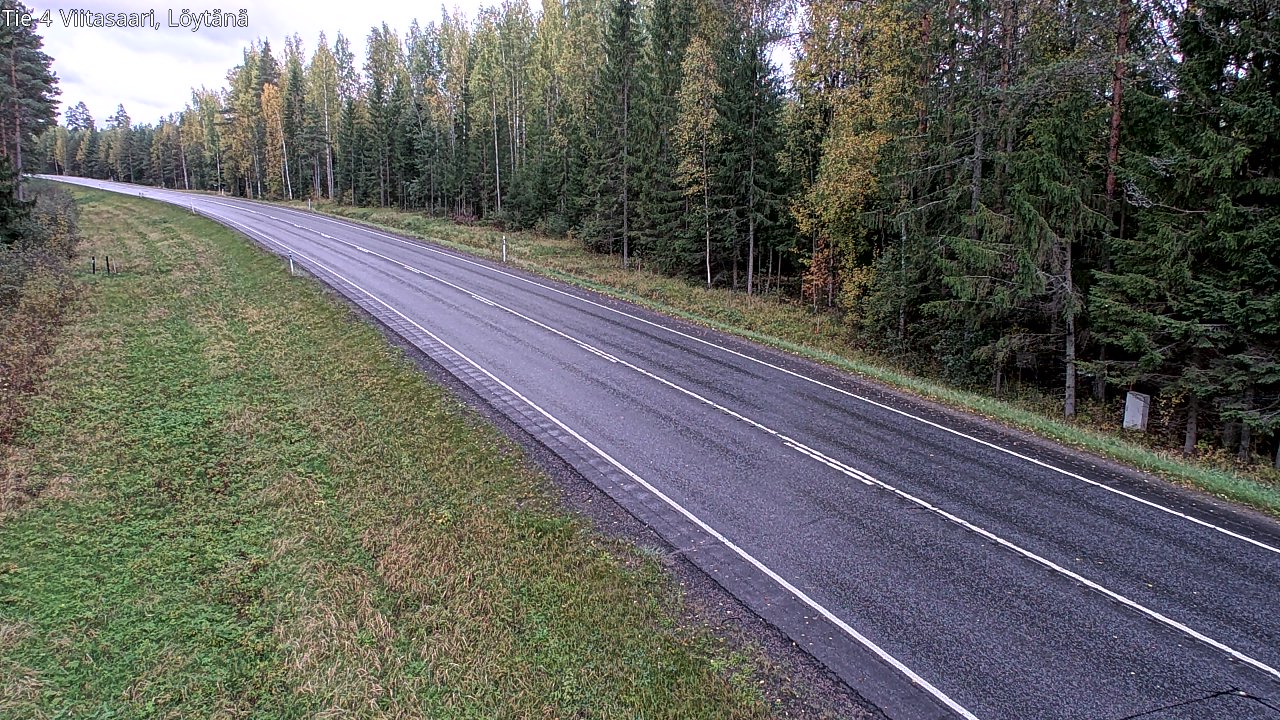 Weather Camera Image Väg 4 Viitasaari, Löytänä, Viitasaari, Keski-Suomi