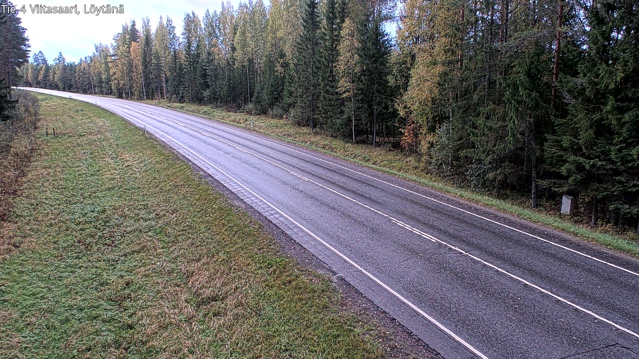 Weather Camera Image Väg 4 Viitasaari, Löytänä, Viitasaari, Keski-Suomi