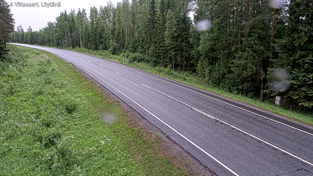 Weather Camera Image Väg 4 Viitasaari, Löytänä, Viitasaari, Keski-Suomi