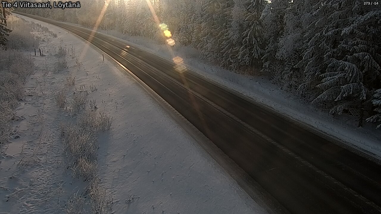 Weather Camera Image Road 4 Viitasaari, Löytänä, Viitasaari, Keski-Suomi