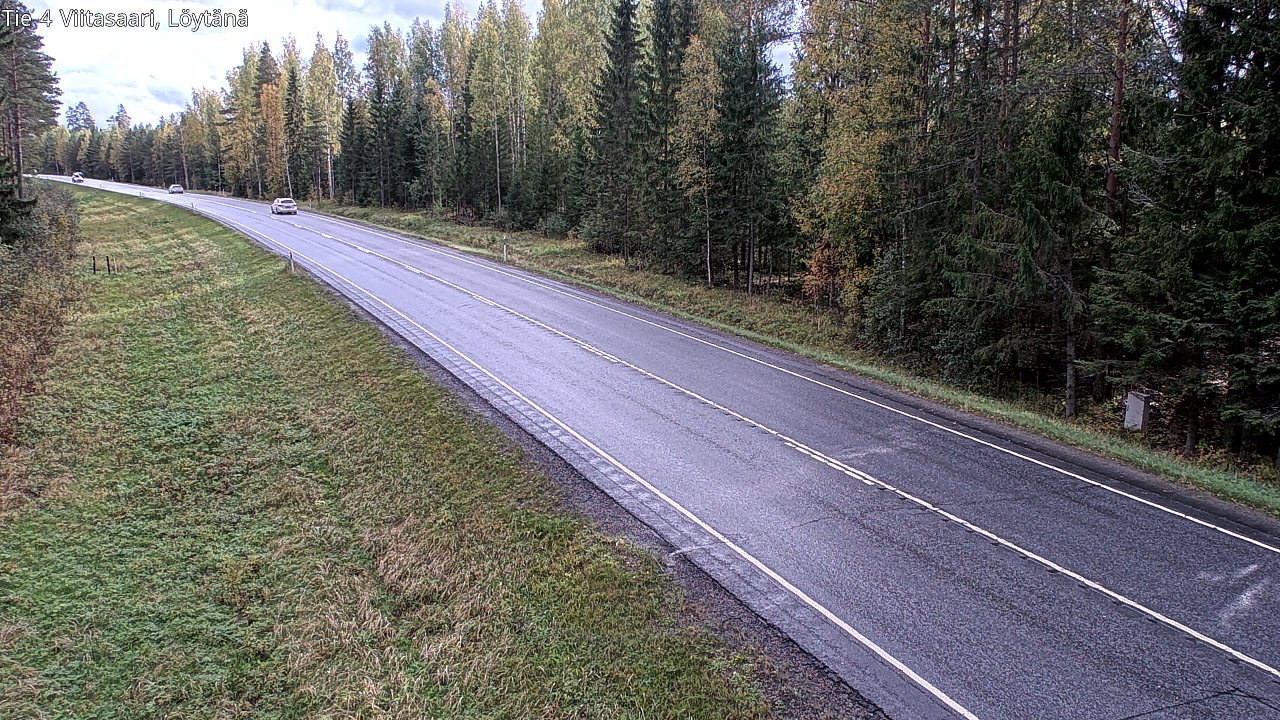 Weather Camera Image Väg 4 Viitasaari, Löytänä, Viitasaari, Keski-Suomi