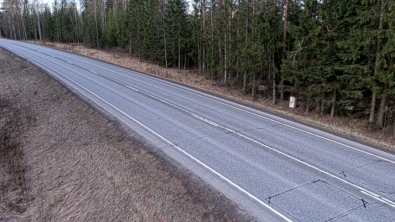Weather Camera Image Väg 4 Viitasaari, Löytänä, Viitasaari, Keski-Suomi