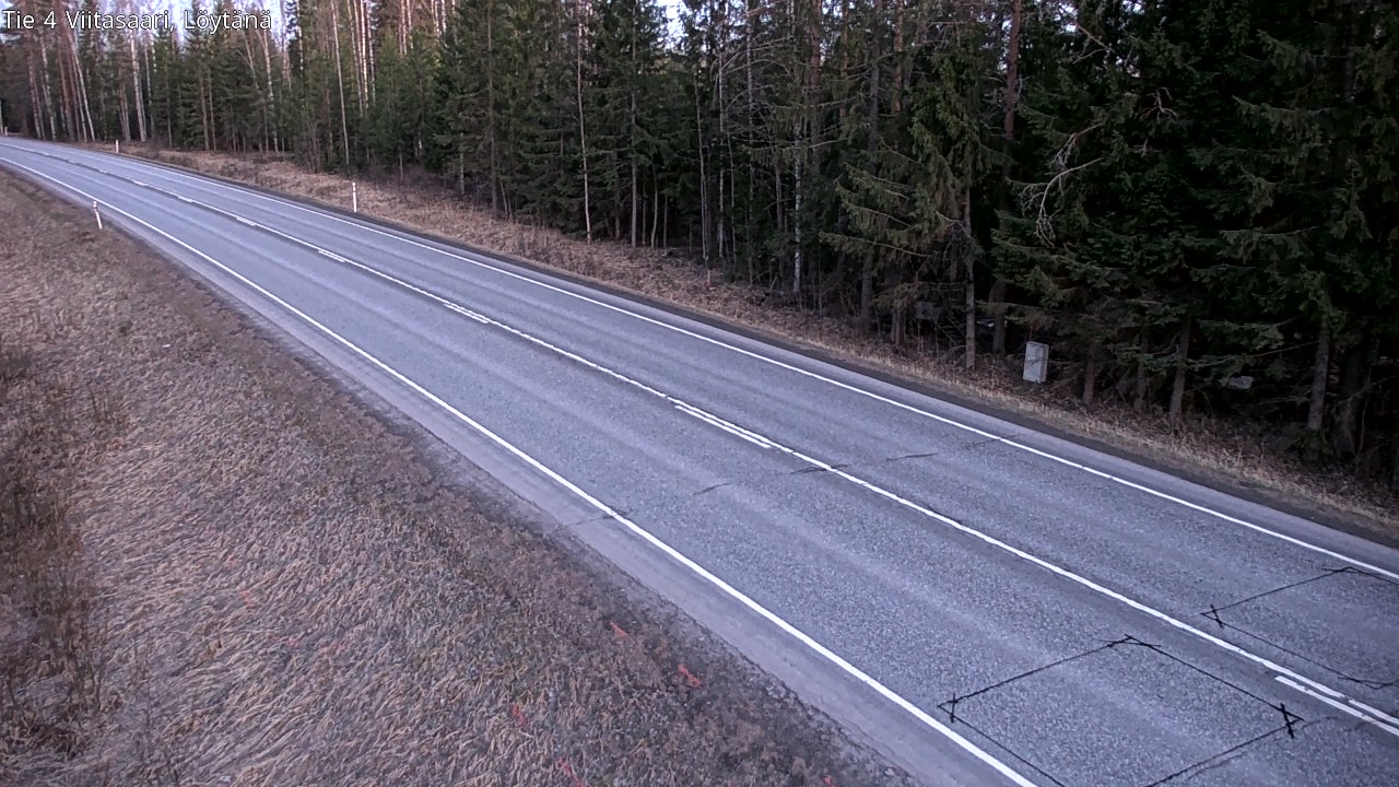 Weather Camera Image Road 4 Viitasaari, Löytänä, Viitasaari, Keski-Suomi