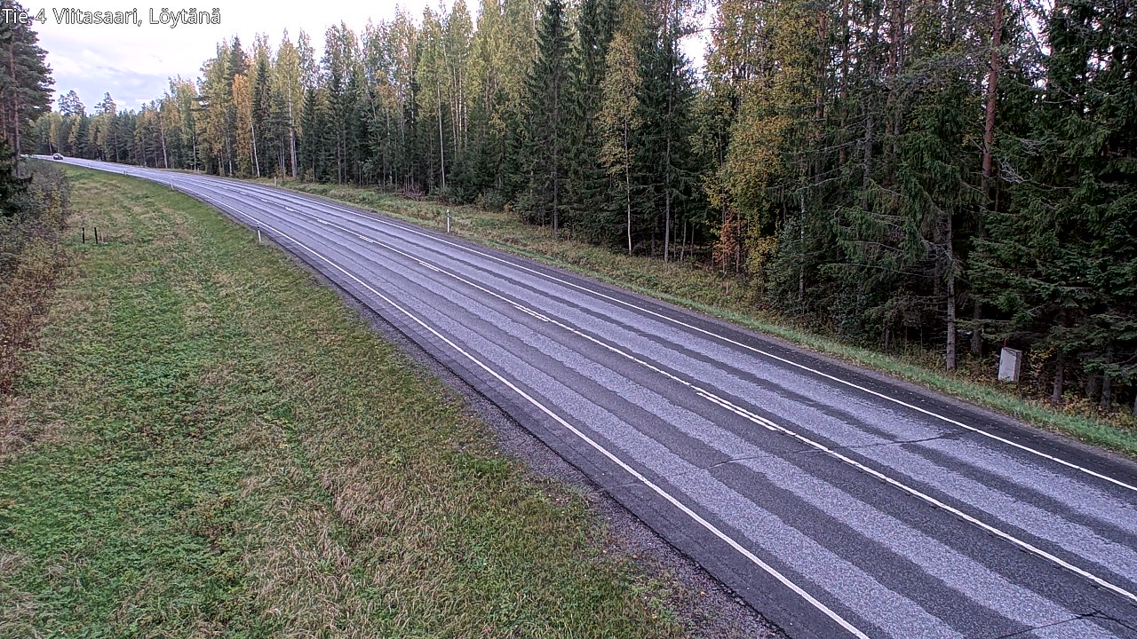 Weather Camera Image Väg 4 Viitasaari, Löytänä, Viitasaari, Keski-Suomi