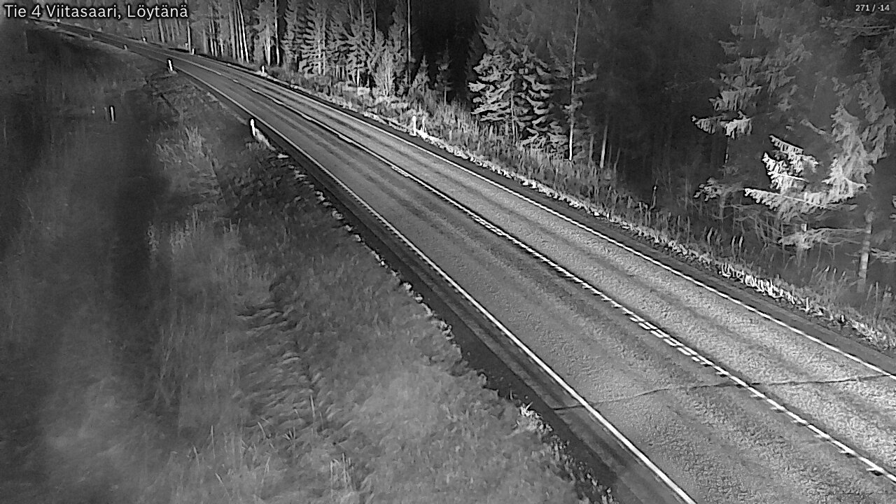 Weather Camera Image Road 4 Viitasaari, Löytänä, Viitasaari, Keski-Suomi