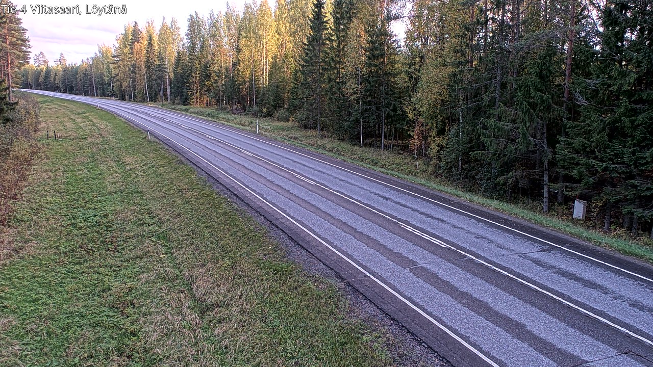 Weather Camera Image Väg 4 Viitasaari, Löytänä, Viitasaari, Keski-Suomi