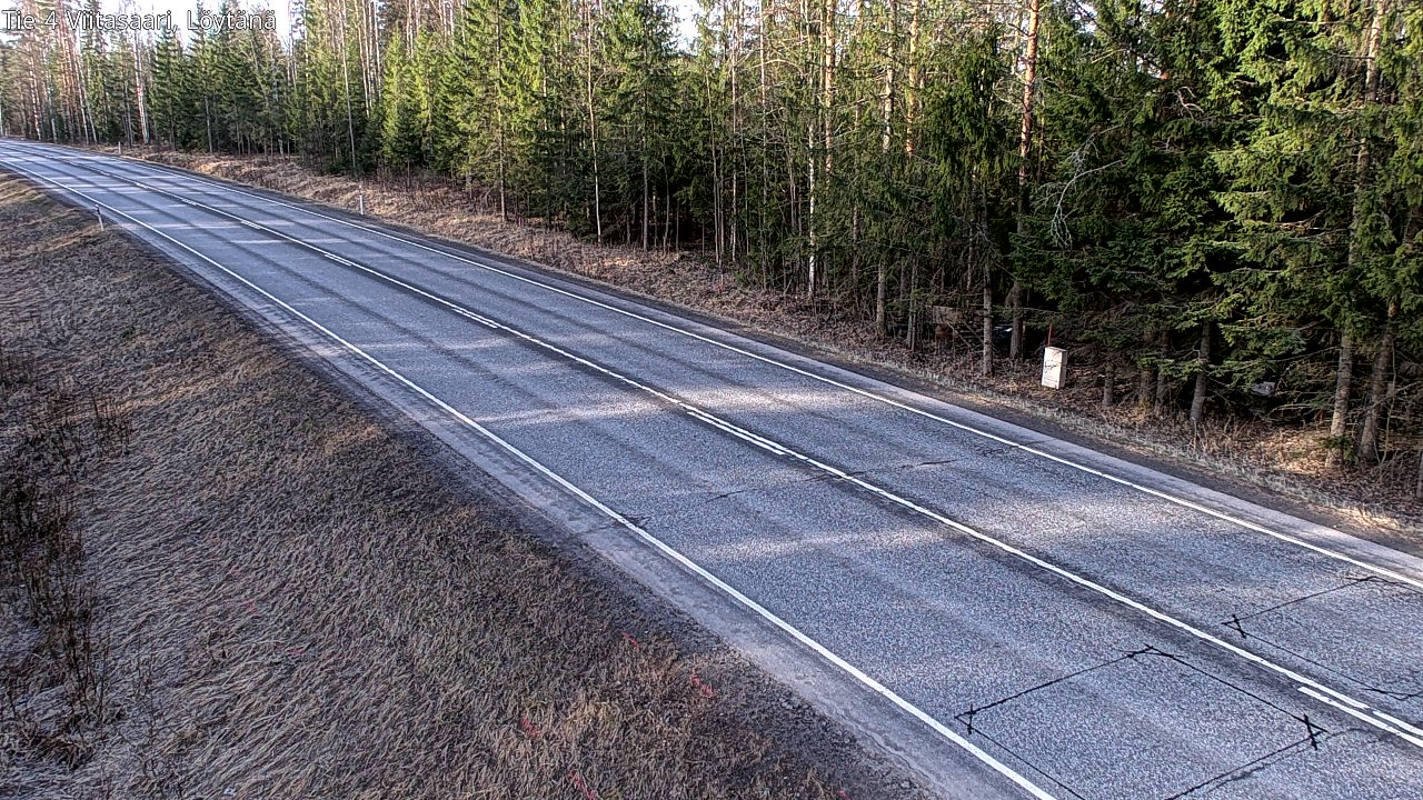 Weather Camera Image Road 4 Viitasaari, Löytänä, Viitasaari, Keski-Suomi