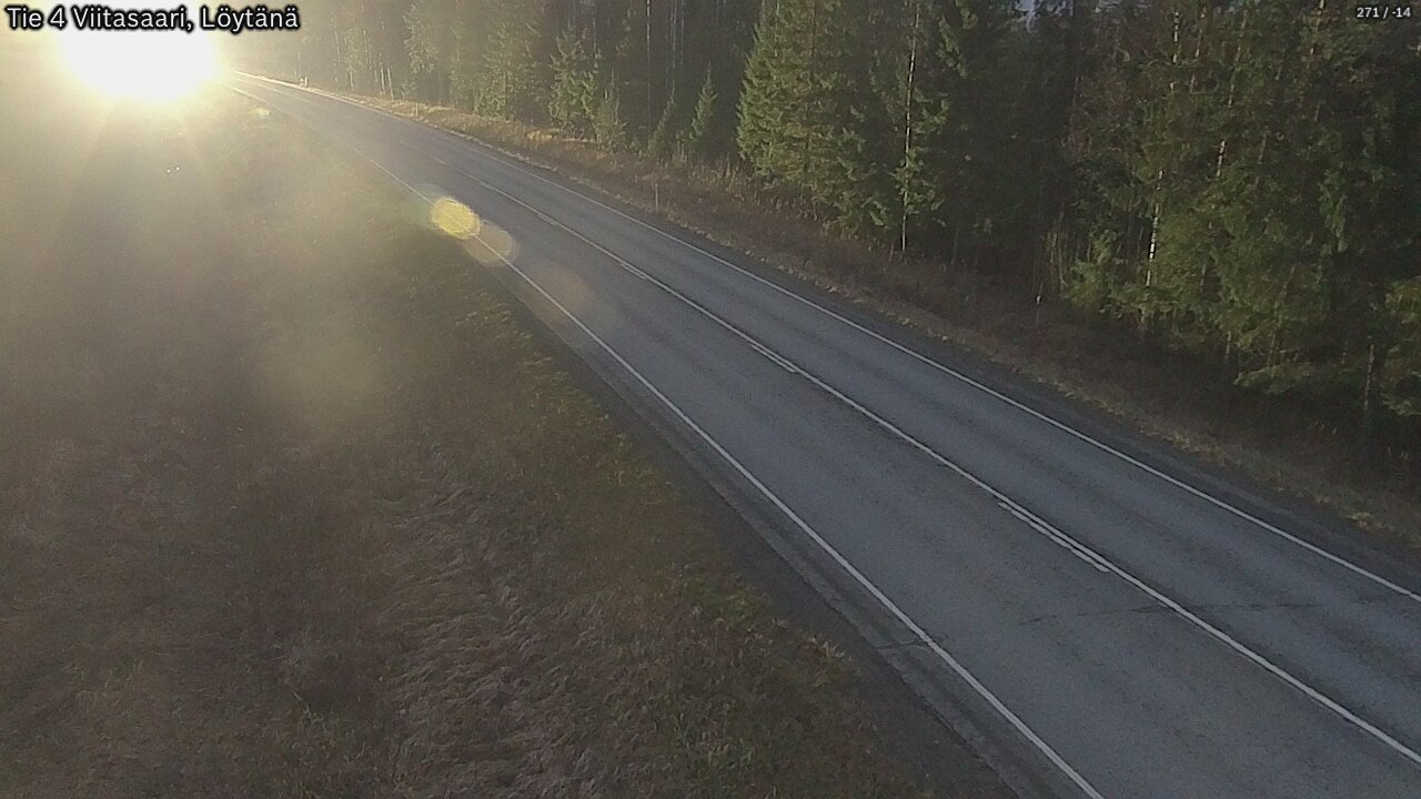 Kelikamerat Kuva Tie 4 Viitasaari, Löytänä, Viitasaari, Keski-Suomi