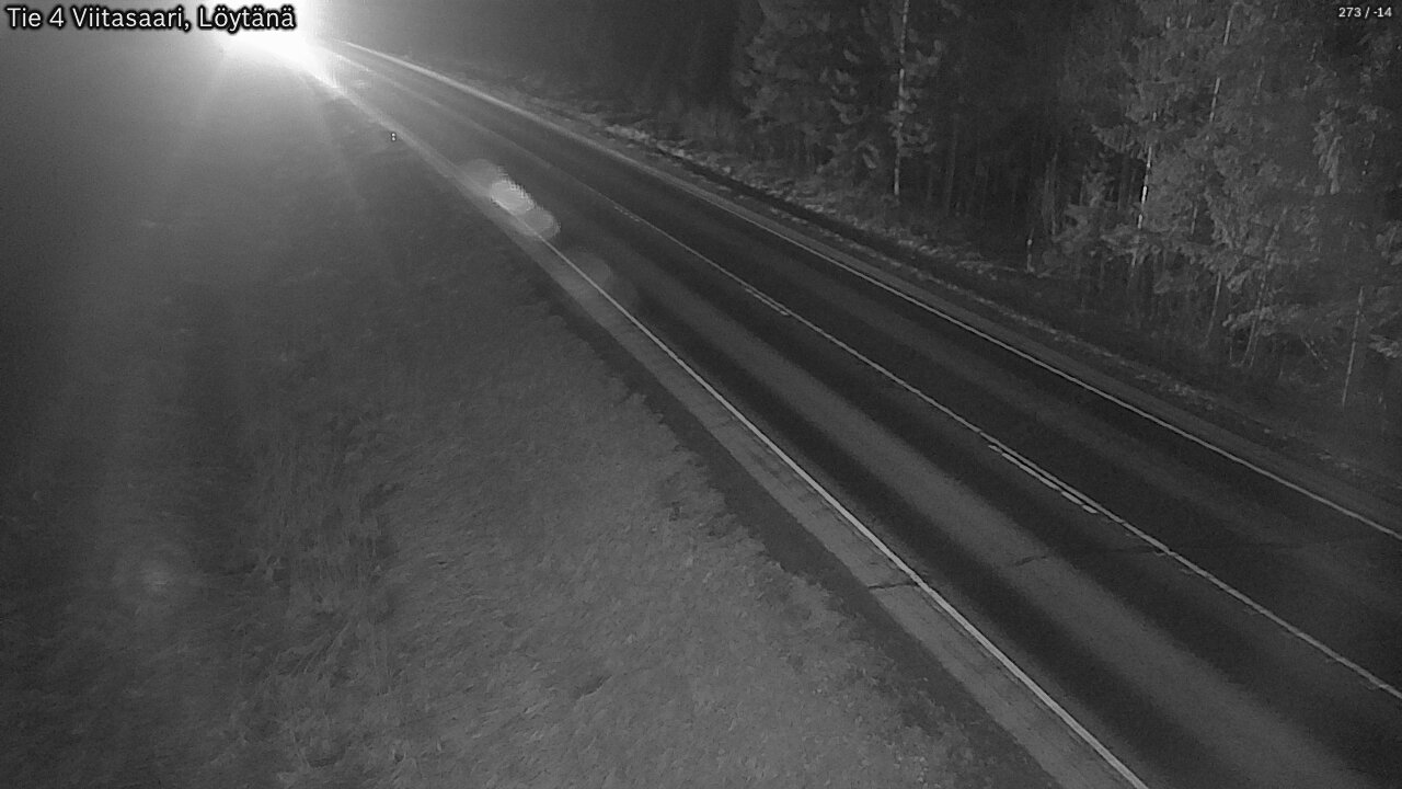 Weather Camera Image Road 4 Viitasaari, Löytänä, Viitasaari, Keski-Suomi