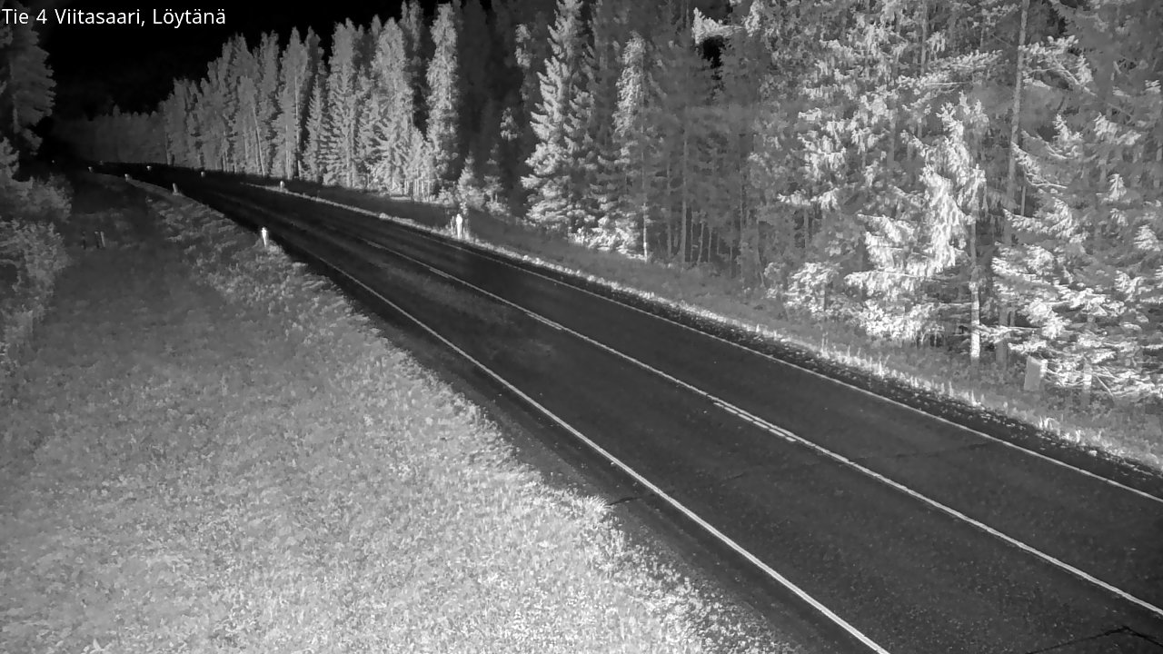 Weather Camera Image Väg 4 Viitasaari, Löytänä, Viitasaari, Keski-Suomi