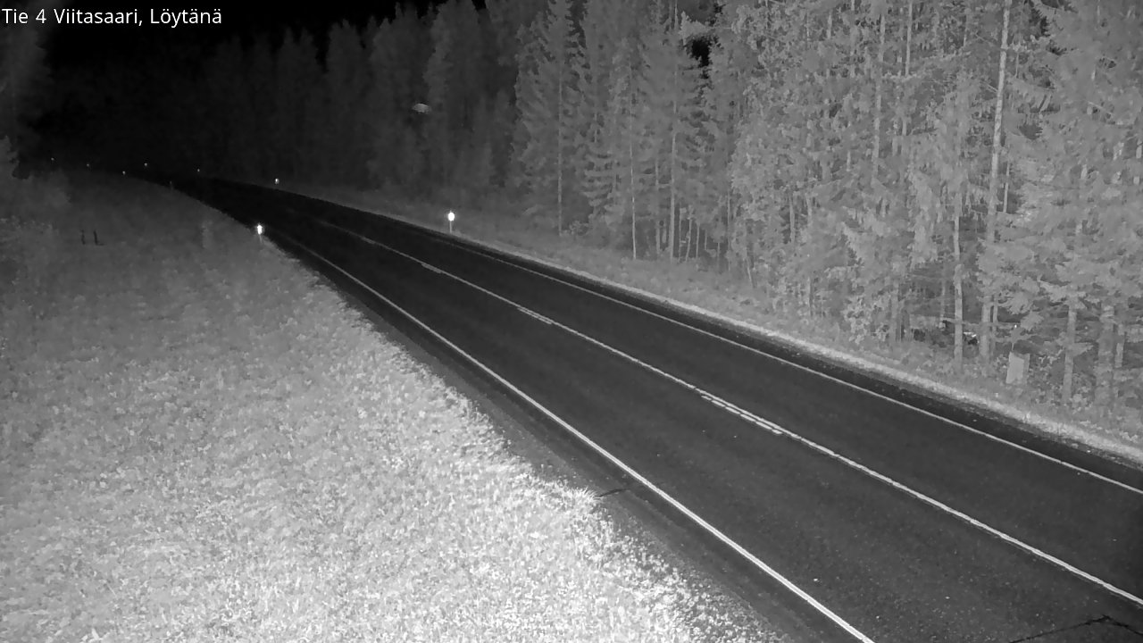 Weather Camera Image Väg 4 Viitasaari, Löytänä, Viitasaari, Keski-Suomi