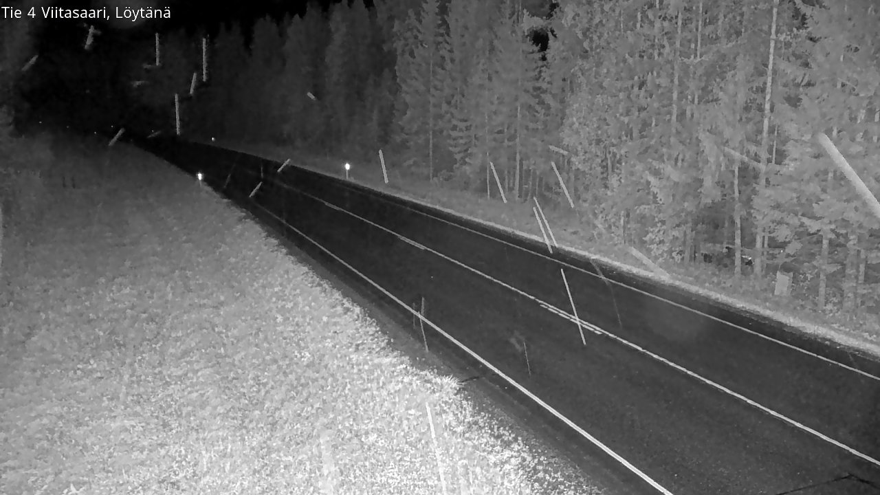 Weather Camera Image Väg 4 Viitasaari, Löytänä, Viitasaari, Keski-Suomi