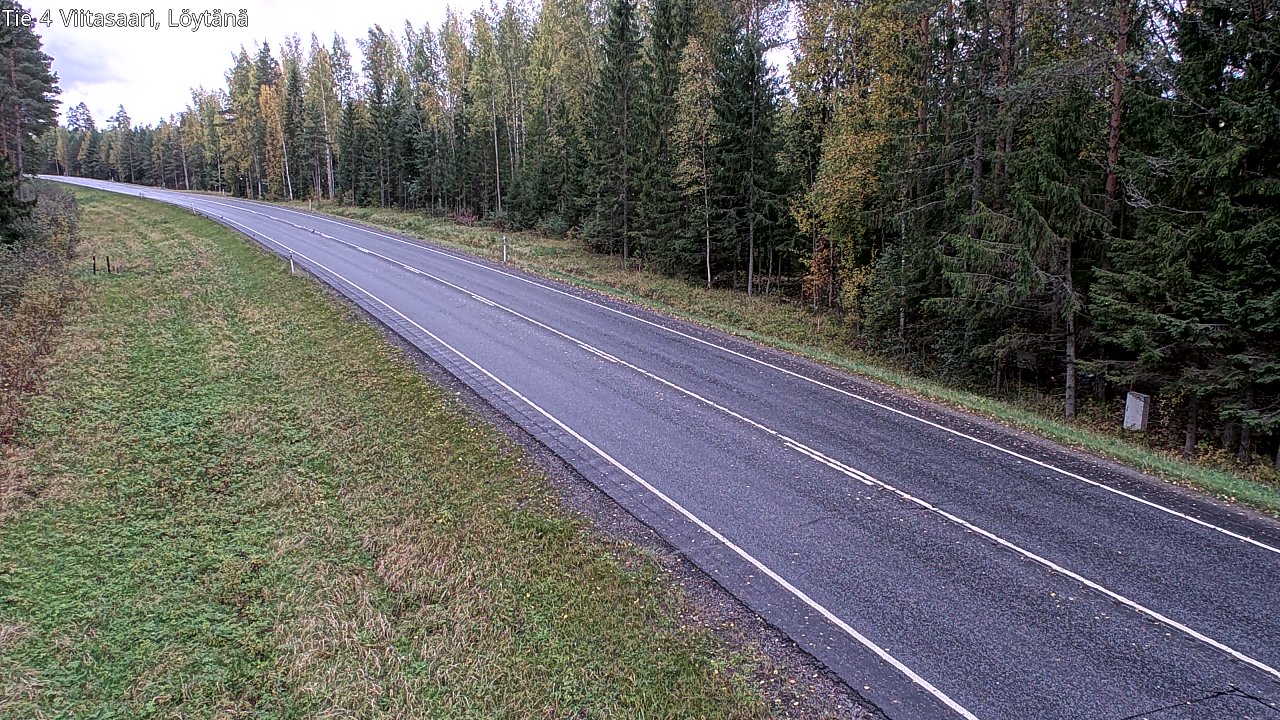 Weather Camera Image Väg 4 Viitasaari, Löytänä, Viitasaari, Keski-Suomi