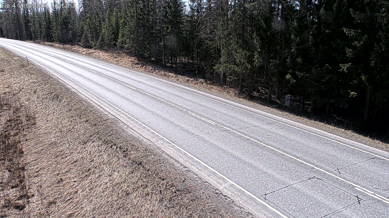Weather Camera Image Road 4 Viitasaari, Löytänä, Viitasaari, Keski-Suomi