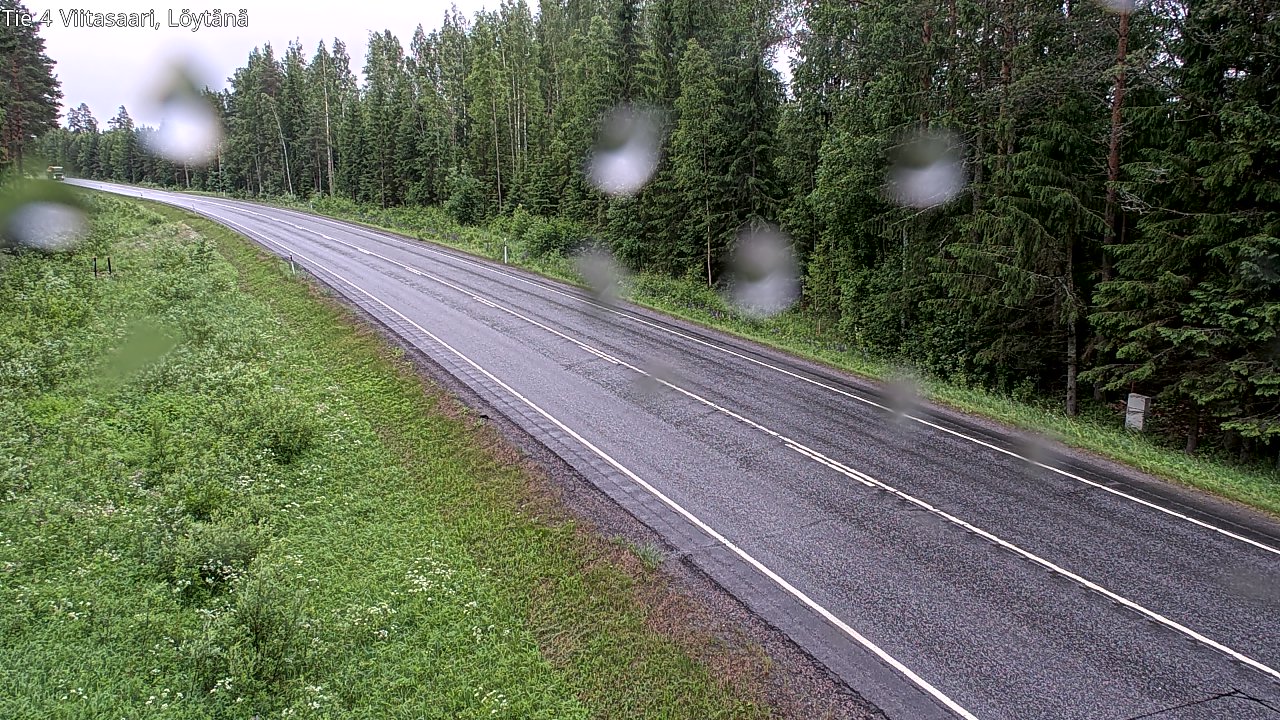 Weather Camera Image Väg 4 Viitasaari, Löytänä, Viitasaari, Keski-Suomi