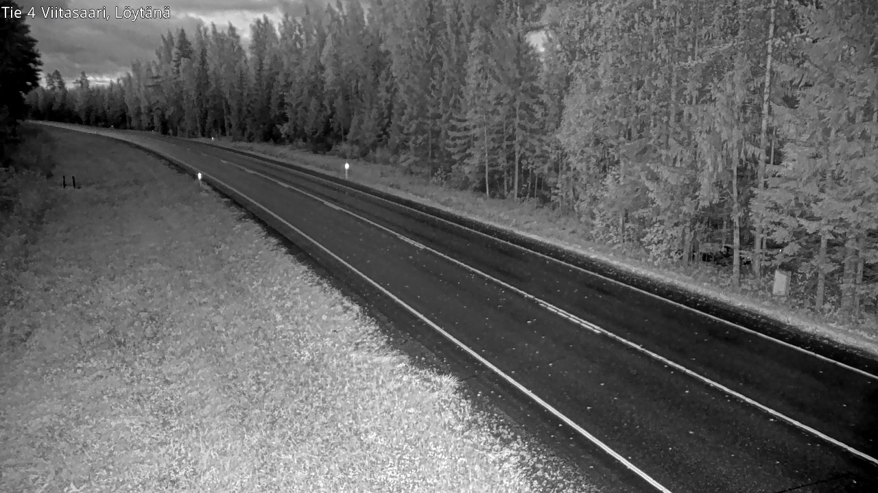 Weather Camera Image Väg 4 Viitasaari, Löytänä, Viitasaari, Keski-Suomi