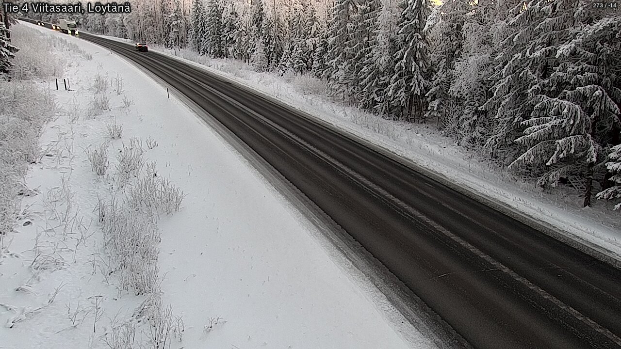Weather Camera Image Road 4 Viitasaari, Löytänä, Viitasaari, Keski-Suomi