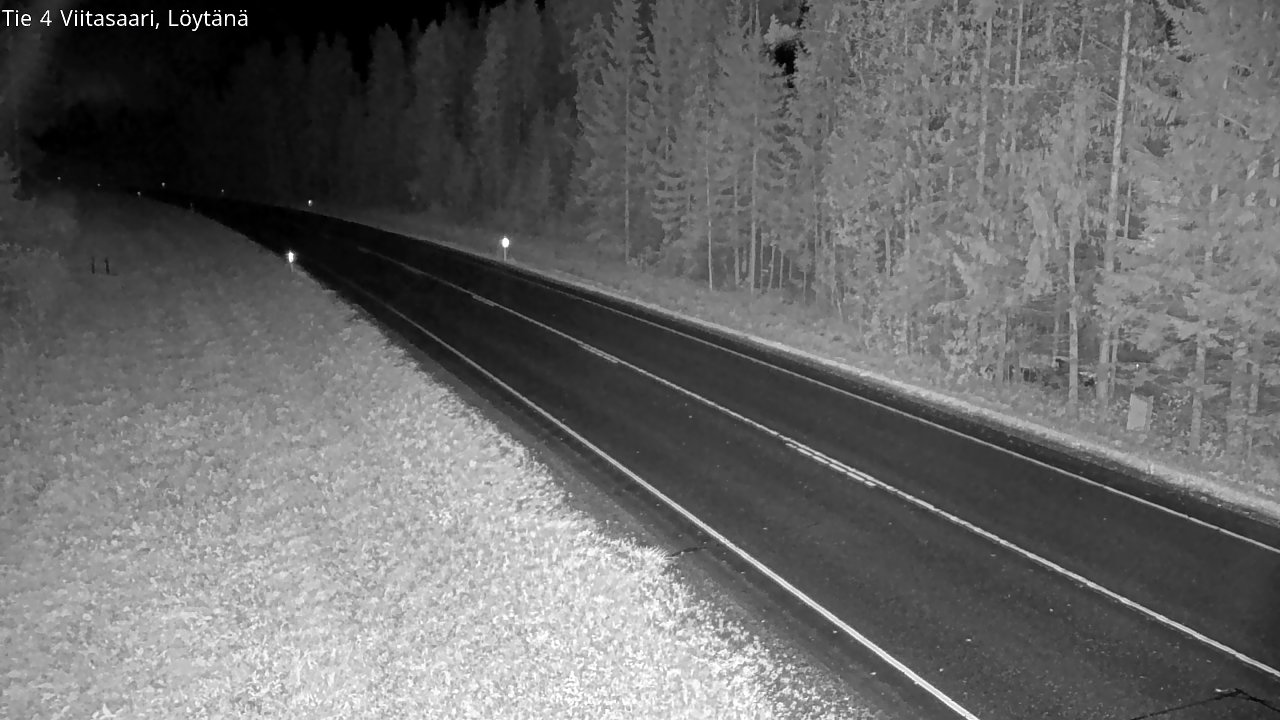 Weather Camera Image Väg 4 Viitasaari, Löytänä, Viitasaari, Keski-Suomi