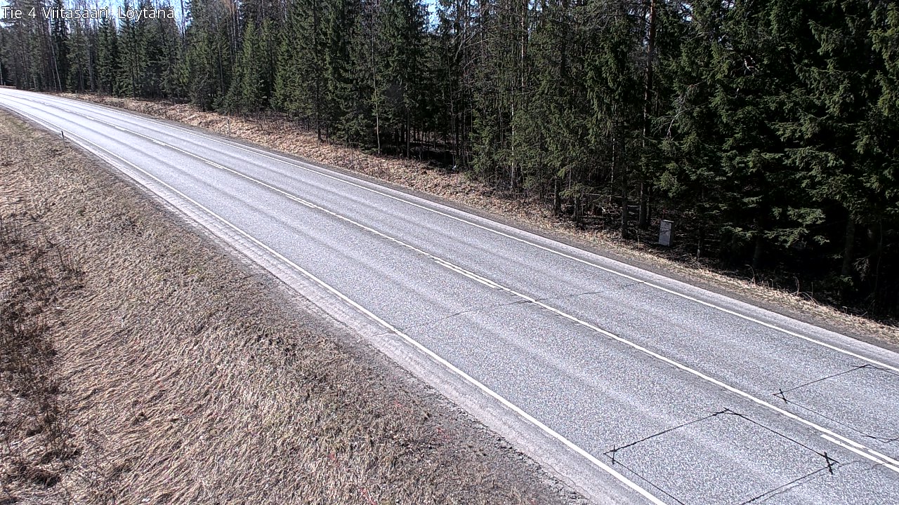 Weather Camera Image Road 4 Viitasaari, Löytänä, Viitasaari, Keski-Suomi