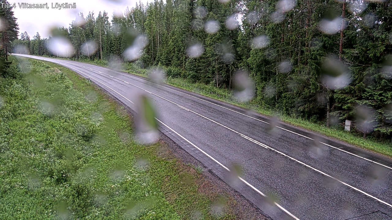 Weather Camera Image Väg 4 Viitasaari, Löytänä, Viitasaari, Keski-Suomi