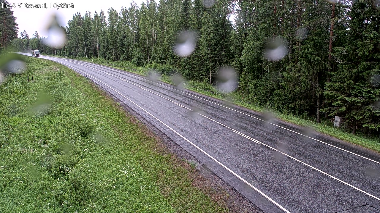 Weather Camera Image Väg 4 Viitasaari, Löytänä, Viitasaari, Keski-Suomi