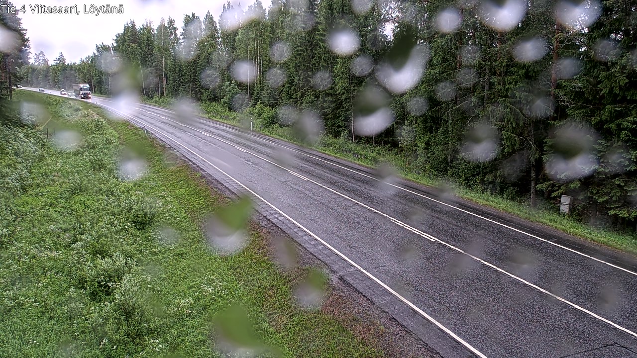 Weather Camera Image Väg 4 Viitasaari, Löytänä, Viitasaari, Keski-Suomi