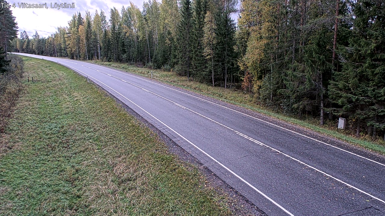 Weather Camera Image Väg 4 Viitasaari, Löytänä, Viitasaari, Keski-Suomi