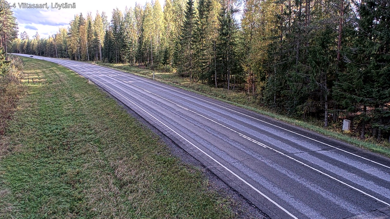 Weather Camera Image Väg 4 Viitasaari, Löytänä, Viitasaari, Keski-Suomi