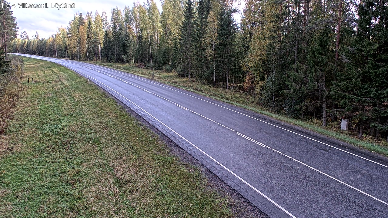 Weather Camera Image Väg 4 Viitasaari, Löytänä, Viitasaari, Keski-Suomi