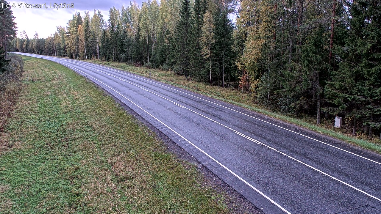 Weather Camera Image Väg 4 Viitasaari, Löytänä, Viitasaari, Keski-Suomi