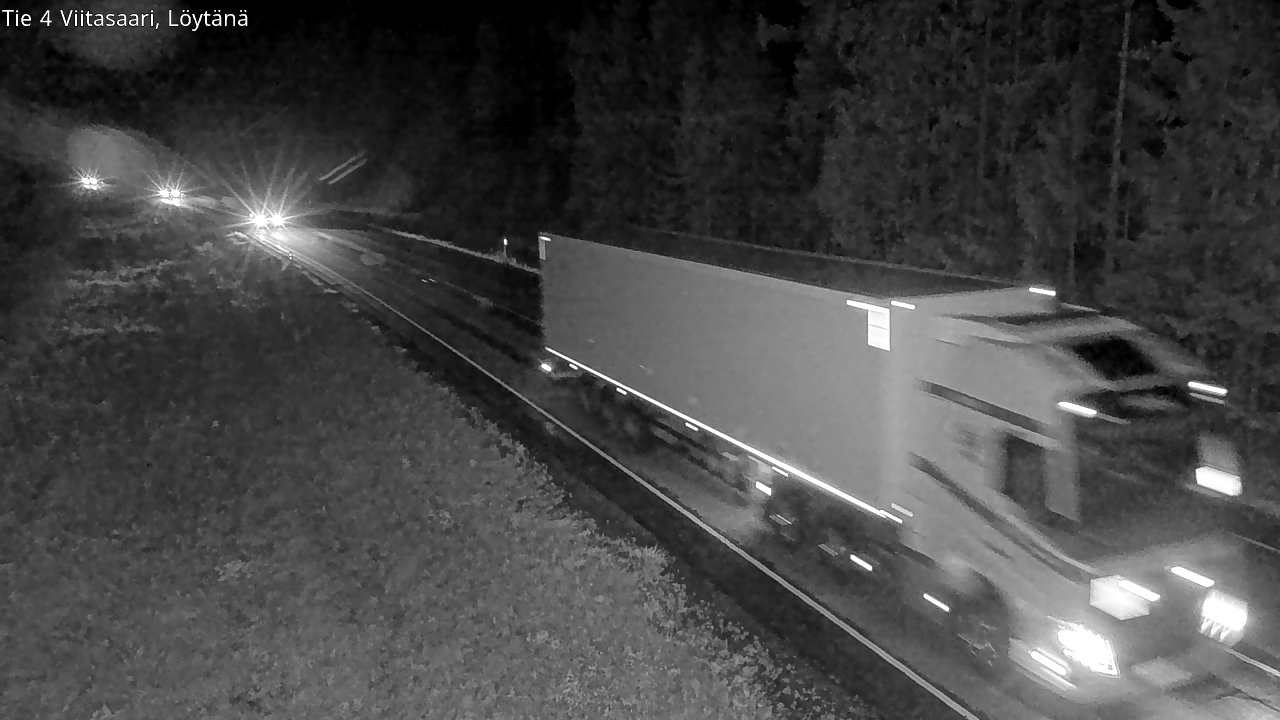Weather Camera Image Väg 4 Viitasaari, Löytänä, Viitasaari, Keski-Suomi