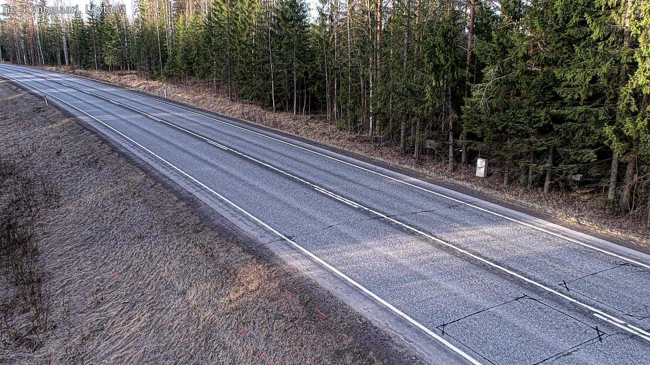 Weather Camera Image Road 4 Viitasaari, Löytänä, Viitasaari, Keski-Suomi