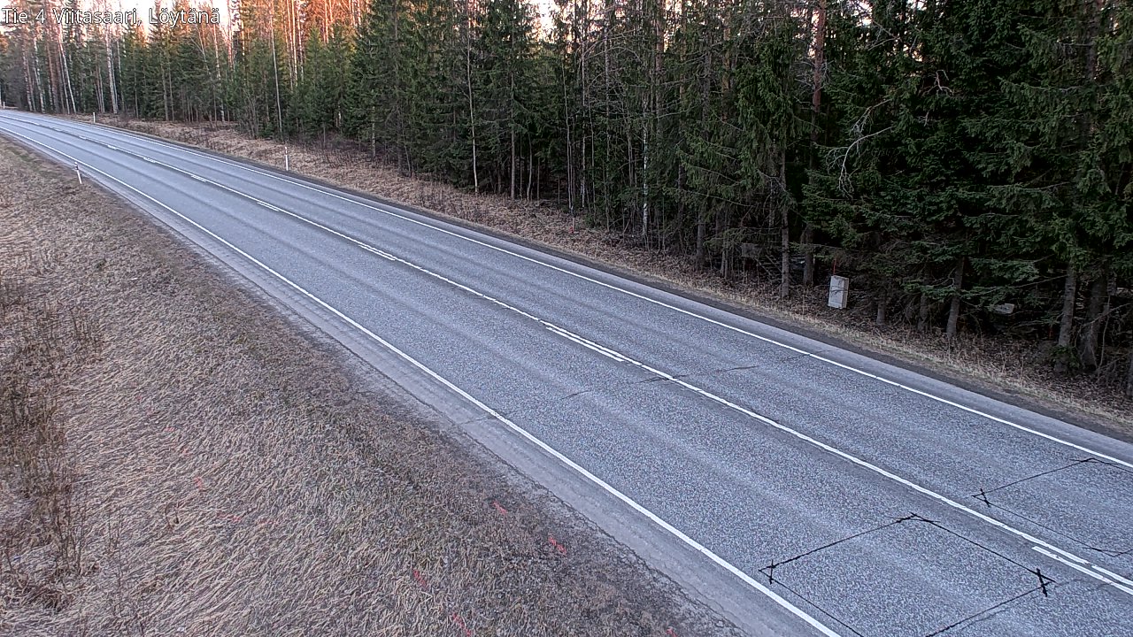 Weather Camera Image Road 4 Viitasaari, Löytänä, Viitasaari, Keski-Suomi