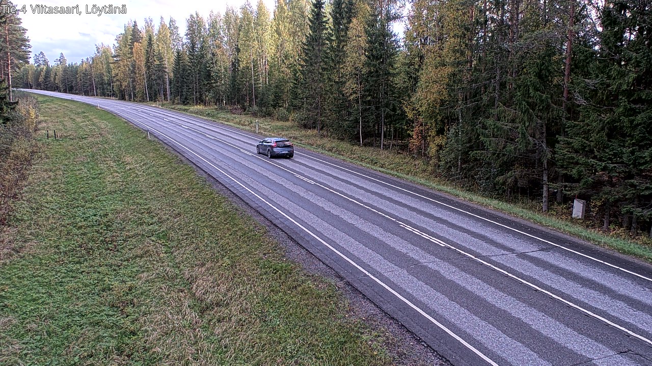 Weather Camera Image Väg 4 Viitasaari, Löytänä, Viitasaari, Keski-Suomi