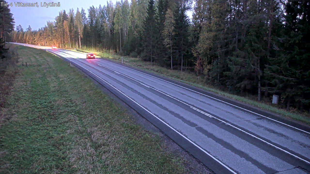 Weather Camera Image Väg 4 Viitasaari, Löytänä, Viitasaari, Keski-Suomi