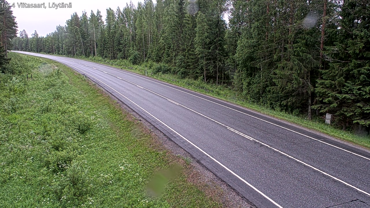 Weather Camera Image Road 4 Viitasaari, Löytänä, Viitasaari, Keski-Suomi