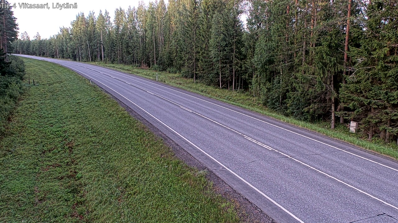 Weather Camera Image Road 4 Viitasaari, Löytänä, Viitasaari, Keski-Suomi